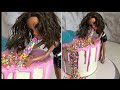 drunk bratz doll cake