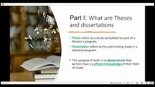 A Concise Guide to Writing a Thesis or Dissertation Graduate 6-9-2022, Dr  Basim Alamri