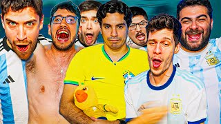 Brasil 0 Argentina 1 | Reacciones de Amigos | Eliminatorias Mundial 2026