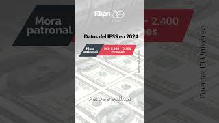 La mora patronal con el IESS llega hasta los USD 2.400 millones