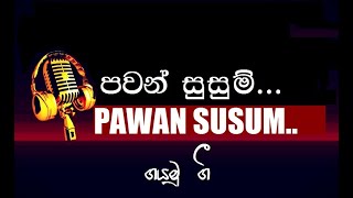 Pawan Susum (පවන් සුසුම් දැලින් වෙළී) Sinhala Karaoke Without Voice.