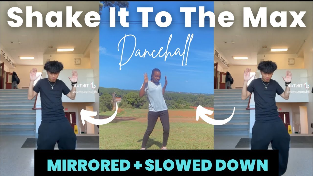 Shake It To The Max Dance Tutorial Slowed Mirrored Youtube