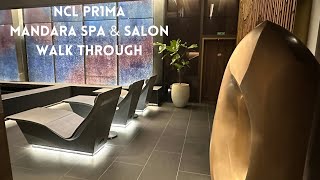 Norwegian Cruise line Pr1ma 2023 Mandara Spa Tour and review