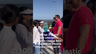 Mangrove Cleanup drive at #CarterRoad #Bandra #Mumbai on 03 Jun 23. #cleaning #cleaningmotivation