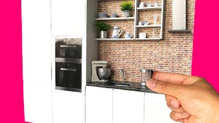 DIY modern Miniature Kitchen