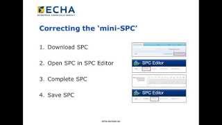 Working with the SPC: SPC basics