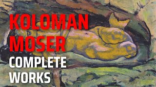 KOLOMAN MOSER Vienna Secession movement and a co-founder of Wiener Werkstätte.