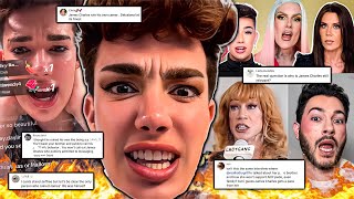 JAMES CHARLES LOSES IT WHEN CONFRONTED ABOUT JEFFREE STAR