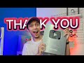 AKHIRNYA!! UNBOXING SILVER PLAY BUTTON!!