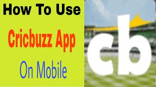 Cricbuzz app, Cricbuzz live score, Making Money Online.