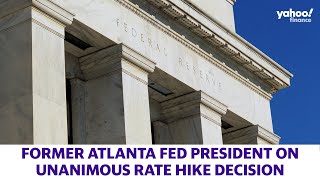 Former Atlanta Fed President on the 75 basis points unanimous decision