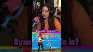 this CUTE 9 year old doesn't know Ryan Reynolds?!