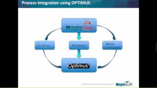 Automated Process Integration and Design Optimization in MapleSim