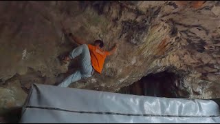 Črnotiče (Slovenia) - Red - 6C - Bouldering (4K GoPro)