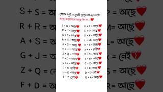 তোমাদের জ্যোতি অনুযায়ী দেখে নাও তোমার মধ্যে ভালোবাসা আছে কি না#1million#trending #viralvideo#shorts