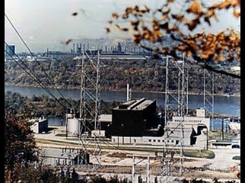 When was the first nuclear power plant built in the US?