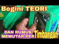 TEORI//RUMUS MEMUTAR STELAN PER//KURANG ATAU LEBIH..!!!