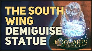 The South Wing Demiguise Statue Location Hogwarts Legacy