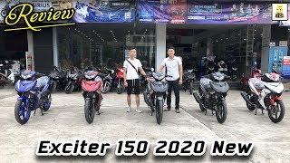 Yamaha Exciter 150 2020 màu mới ▶️ Quay cận cảnh, giá bán và trả góp xe exciter 2020 🔴 TOP 5 ĐAM MÊ