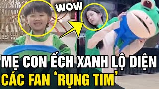 Mẹ con 'ẾCH XANH' lần đầu 'LỘ DIỆN' khiến dân mạng trầm trồ vì 'QUÁ ĐẸP' | Tin 5s