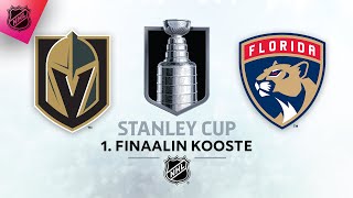 Kooste: 1. finaali | Vegas Golden Knights vs. Florida Panthers | 4.6.2023