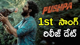 Pushpa 1st Song Update | #PushpaFirstSingle | Allu Arjun | Rashmika Mandanna | Sukumar | DSP
