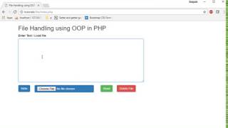 File Handling in PHP: Write data into file