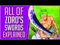 All of Zoro's Swords Explained | One Piece