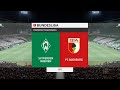 FIFA 22 | Werder Bremen vs FC Augsburg - WohnInvest WeserStadion | 09/09/2022/ | Gameplay