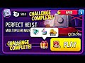 multiplier mushroom bombs away perfect heist solo challenge match masters today gameplay