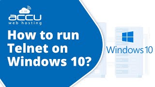 How to run Telnet on Windows 10?