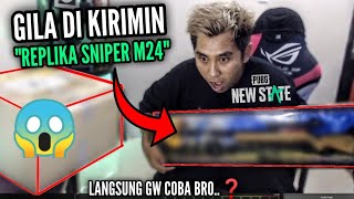 GILA DI KIRIMIN REPLIKA M24❓😱..PUBG NEWSTATE EMANG THE BEST - LANGSUNG UNBOXING