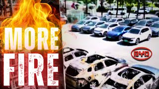 BYD Experiences 10th Showroom Fire Since 2021 as Store Burns Down in China