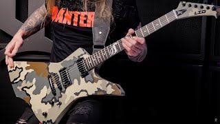 ESP LTD Snakebyte - CAMO JAMES HETFIELD