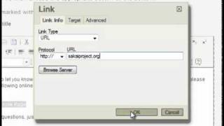 Creating a Sakai site 3 - Adding Announcements