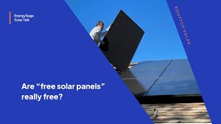 Are Free Solar Panels Really Free?