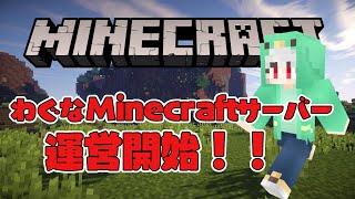 【#わぐなMinecraftサーバー 】ついにマイクラサーバー運営開始！！【わぐな/#vtuber 】