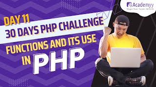 🚀 PHP Function and Function Uses | Comprehensive PHP Tutorial Series in Hindi Day #11
