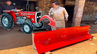 Tractor Front Blade Making Process With Next Level Skills.