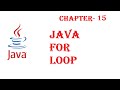 For loop in Java - Java Tutorial- w3Schools   Ch#15 Urdu Hindi