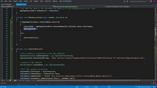 create update function stub