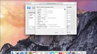 How To Change System Language in Mac OS