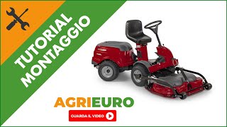 Trattorino con taglio frontale Castelgarden XK 160 HD con cambio idrostatico