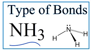 Type of Bonds for NH3 (Ammonia)