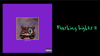 Flashing Lights II - Kanye West (Lyric Video)