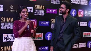 SIIMA 2021 red carpet with actor Ashok Selvan | DGZ Media