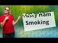 How long does it take to smoke pre cooked ham in a pellet smoker?