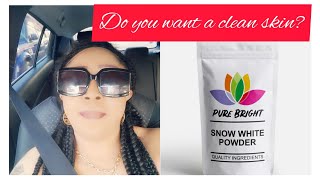 SNOW WHITE POWDER THAT WILL HELP TO GIVE YOU  THE SHADES YOUR LOOKING FOR 😎