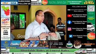 Goan Reporter: Aldona Ex MLA Glen Tiklo distributes free spectacles to 50 women at Khorjuem, Podval