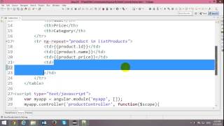 Filter Data in Table using Combobox in AngularJS